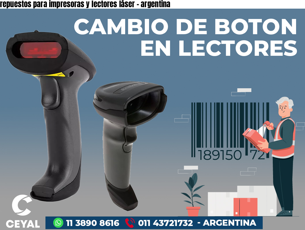 repuestos para impresoras y lectores láser - argentina