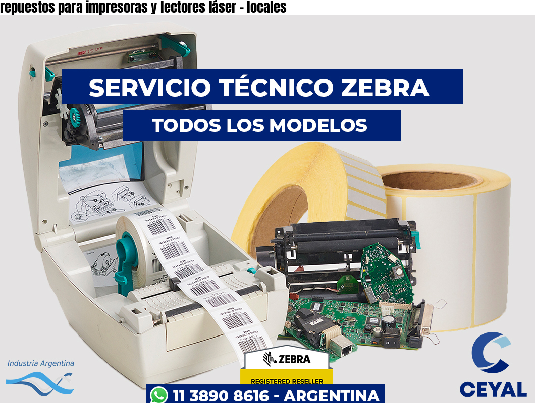 repuestos para impresoras y lectores láser – locales