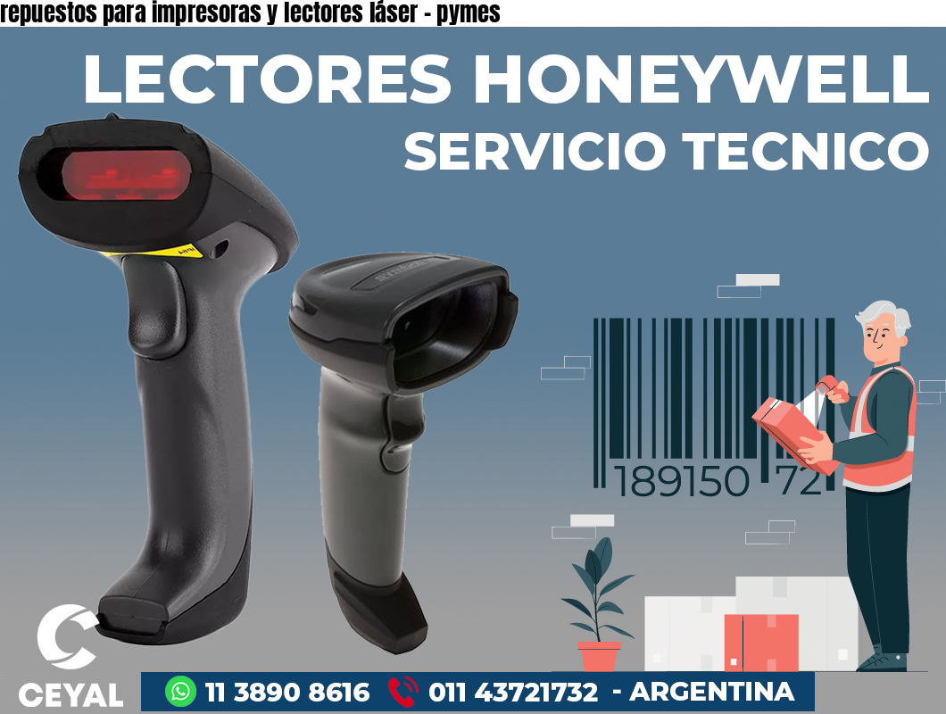 repuestos para impresoras y lectores láser - pymes