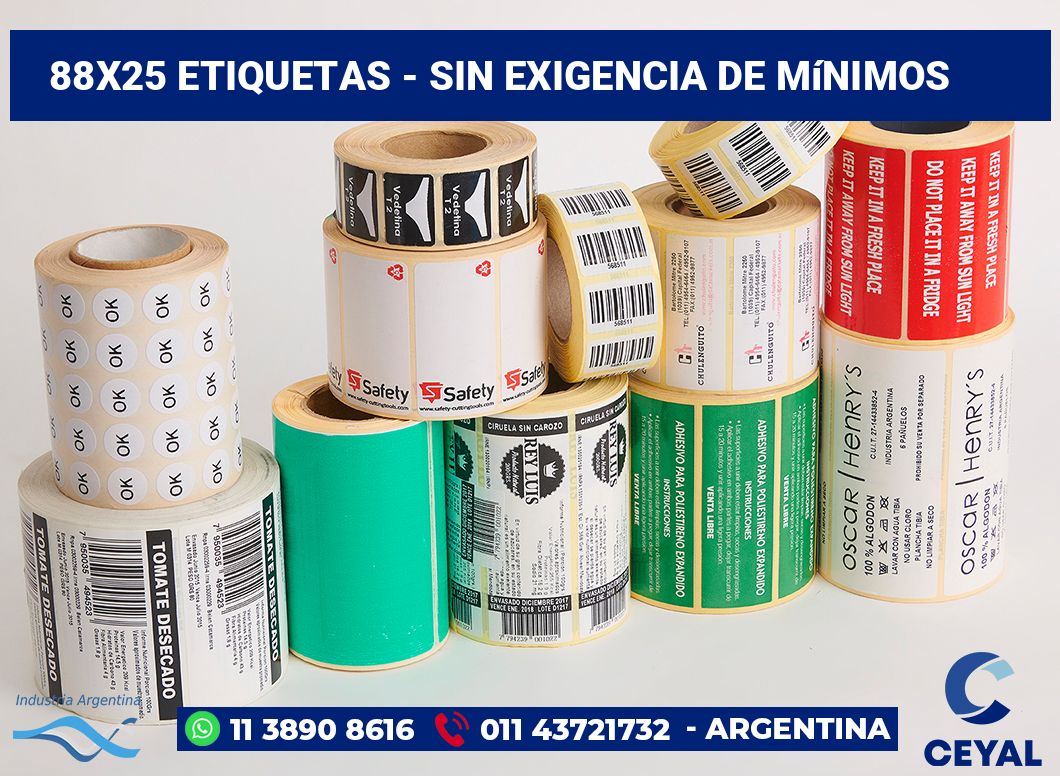 88x25 Etiquetas
