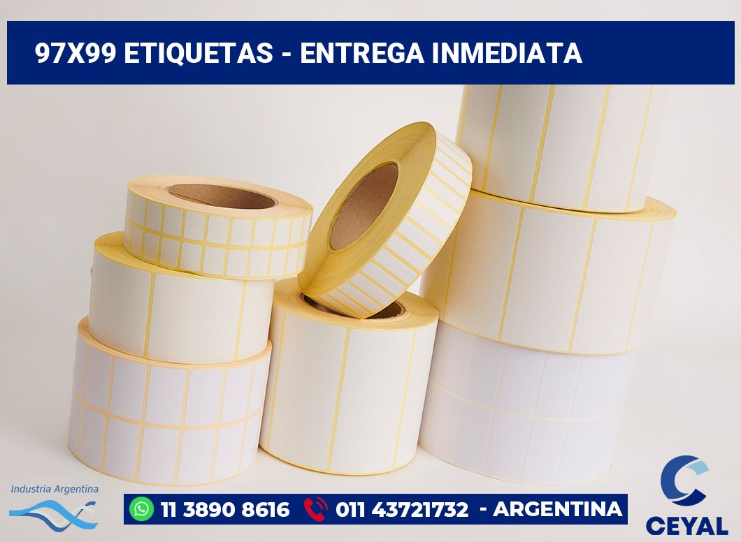 97x99 Etiquetas
