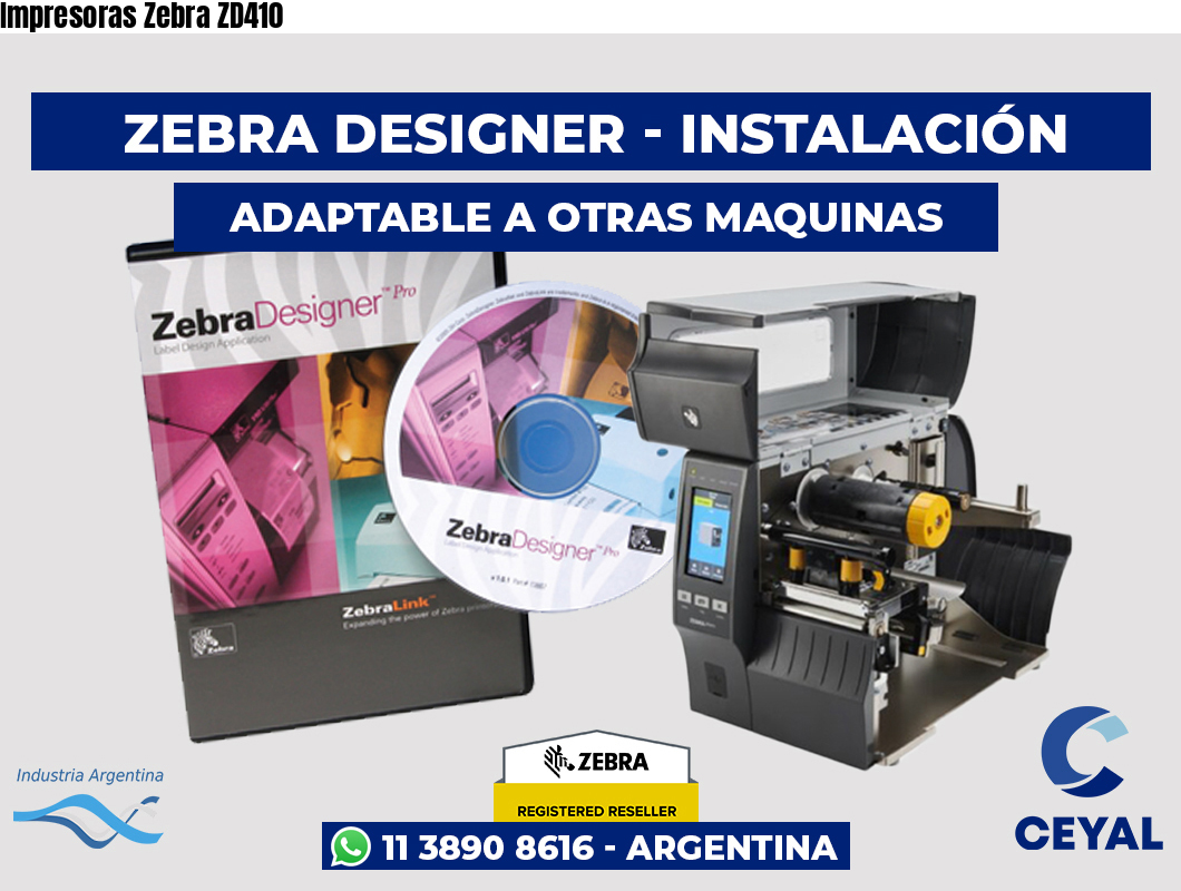 Impresoras Zebra ZD410