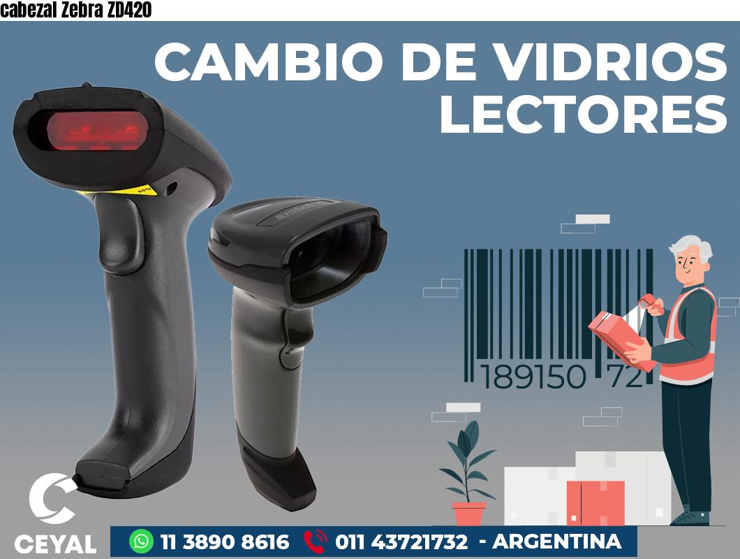 cabezal Zebra ZD420