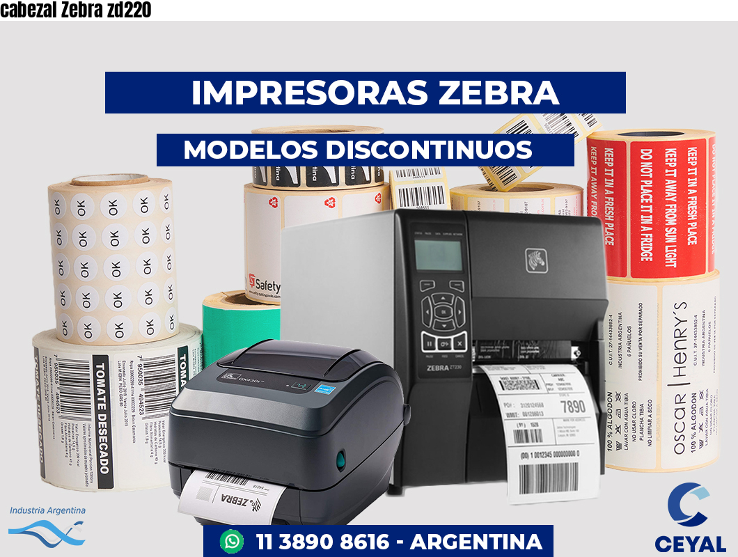 cabezal Zebra zd220