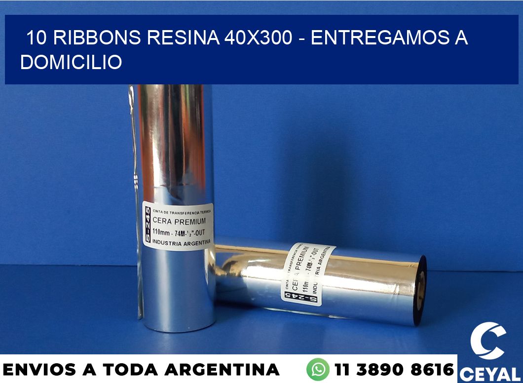 10 Ribbons resina 40×300 – entregamos a domicilio