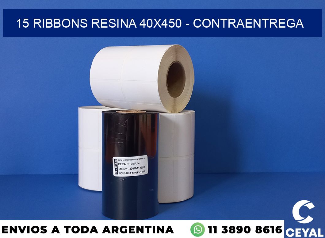 15 Ribbons resina 40×450 – contraentrega