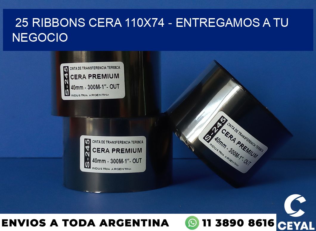25 Ribbons cera 110×74 – entregamos a tu negocio