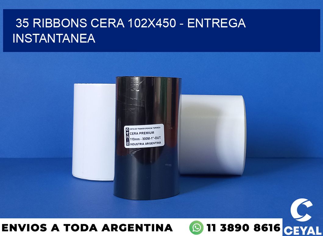 35 Ribbons cera 102×450 – entrega instantanea