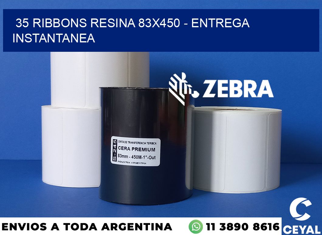 35 Ribbons resina 83x450 - entrega instantanea