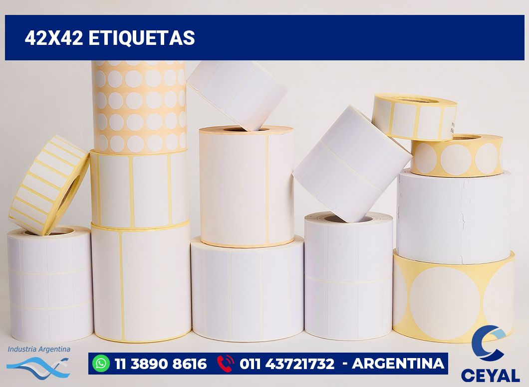 42x42 Etiquetas