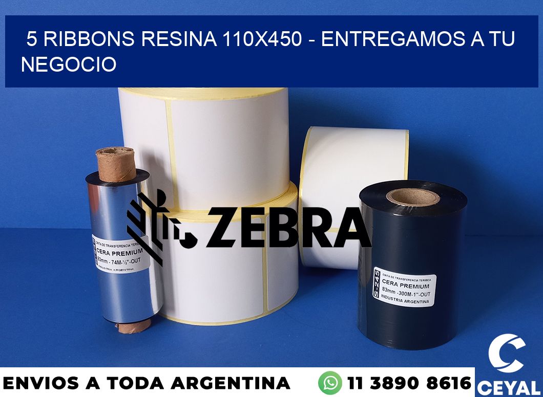 5 Ribbons resina 110x450 - entregamos a tu negocio
