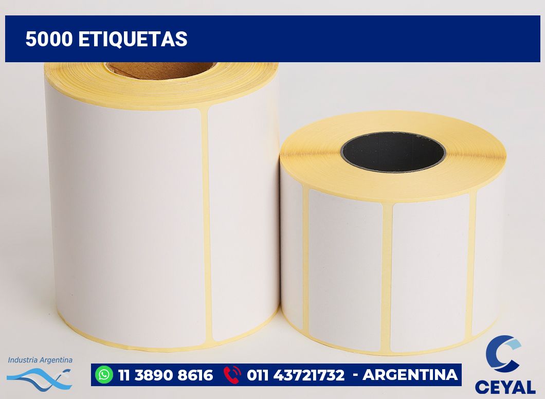 5000 Etiquetas