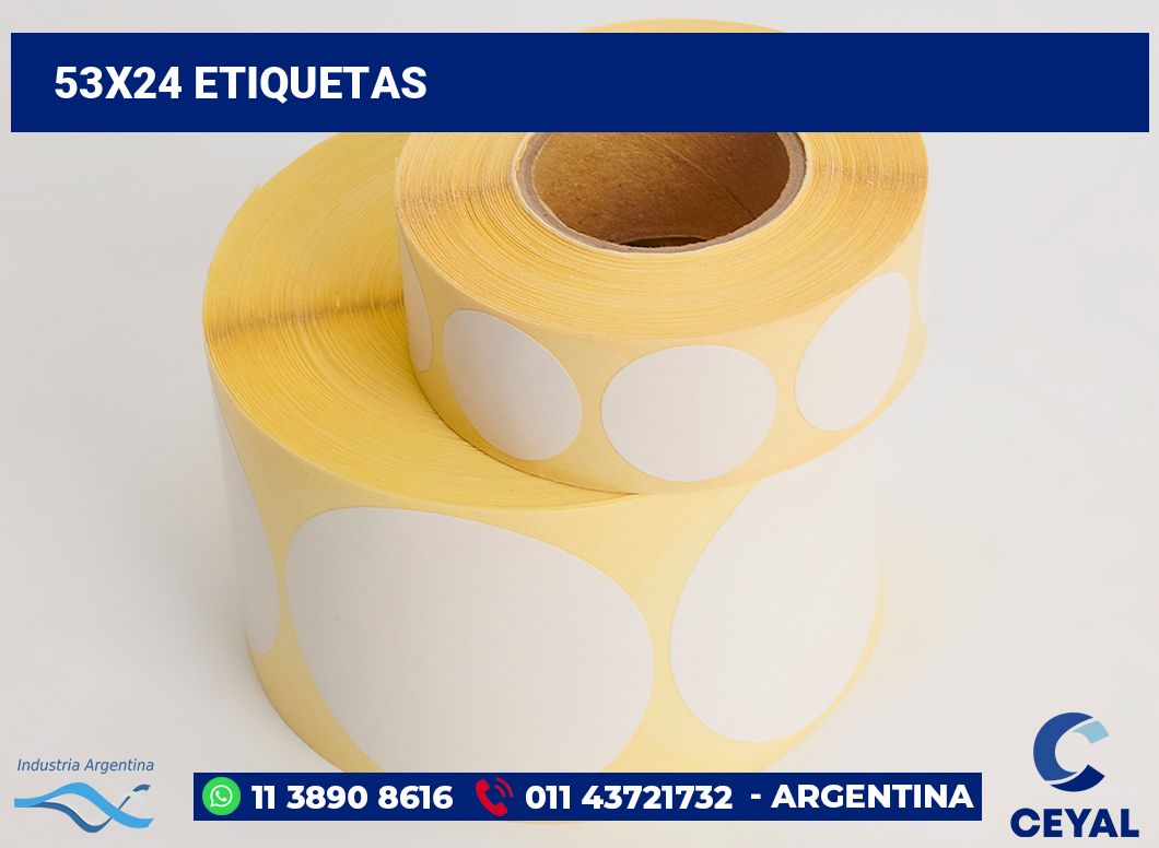 53x24 Etiquetas