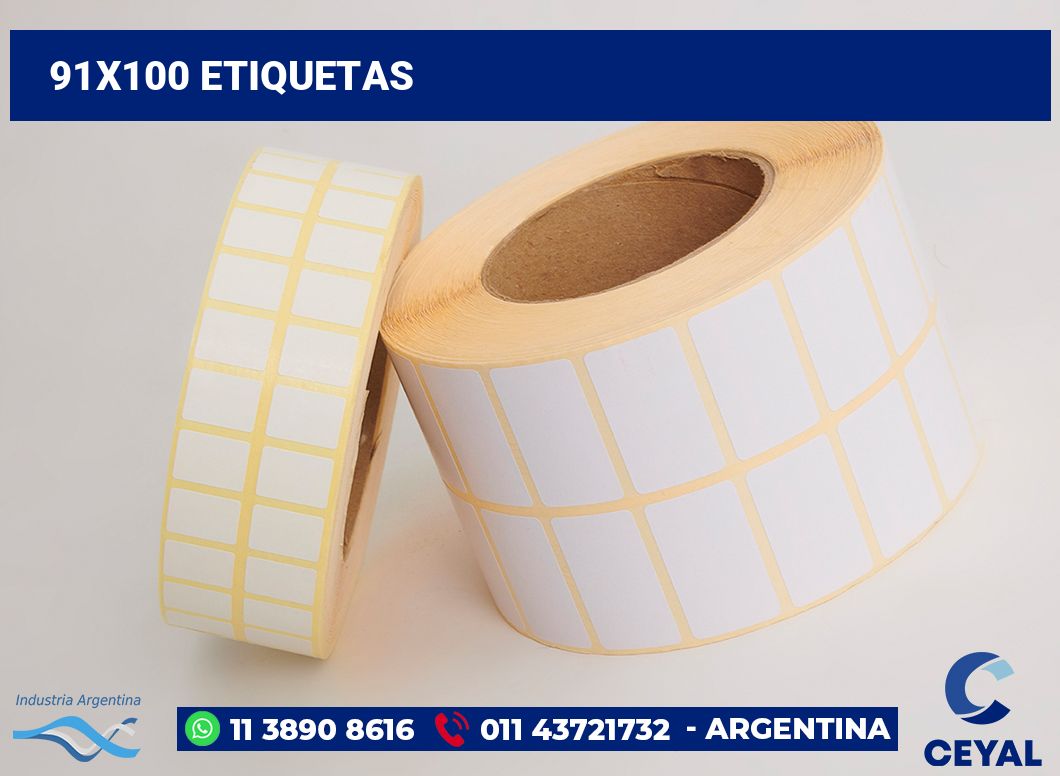 91x100 Etiquetas