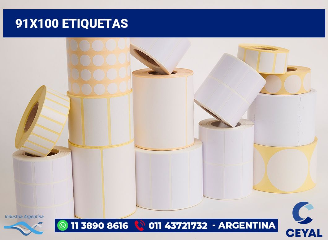 91x100 Etiquetas