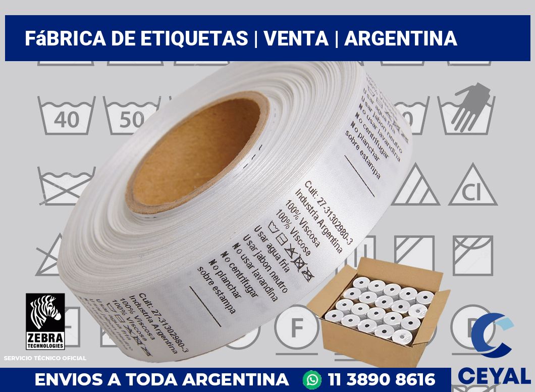 Fábrica de etiquetas | Venta | Argentina