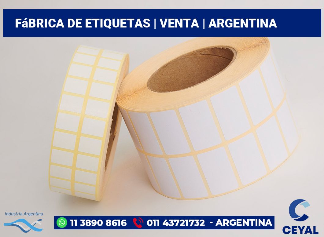 Fábrica de etiquetas | Venta | Argentina