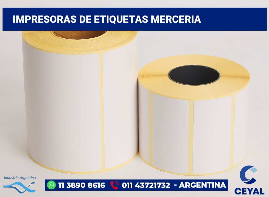 Impresoras de etiquetas Merceria