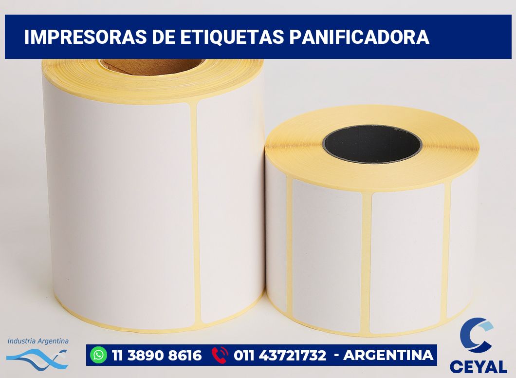 Impresoras de etiquetas Panificadora