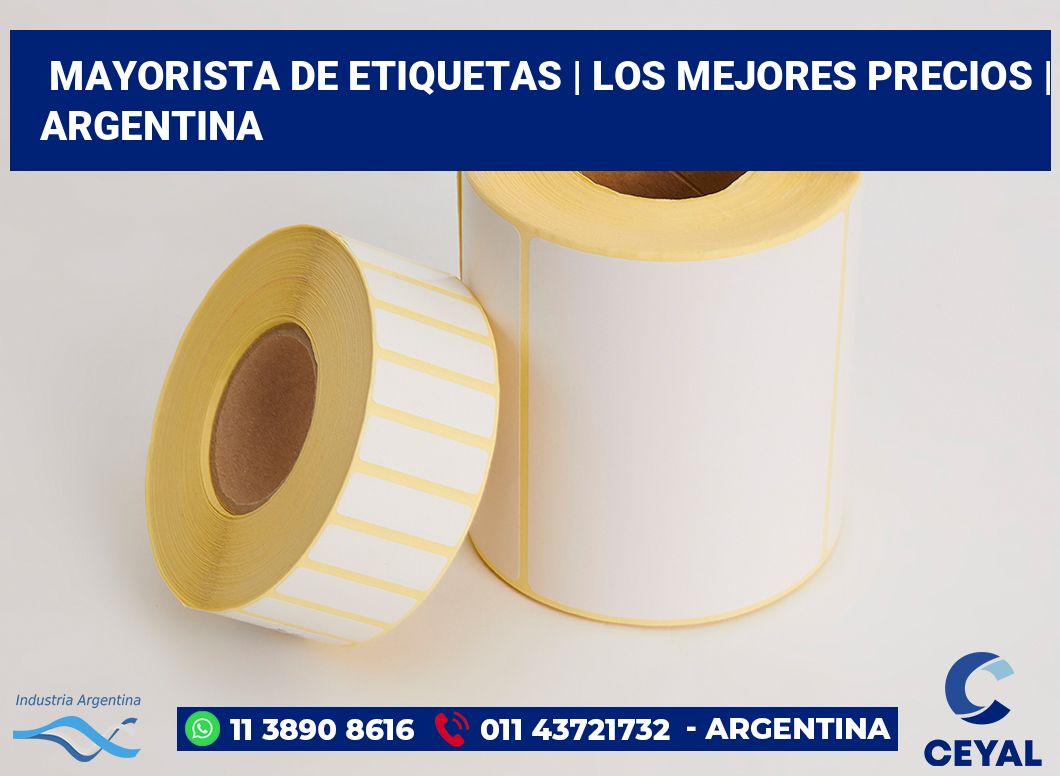 Mayorista de etiquetas | Los mejores precios | Argentina