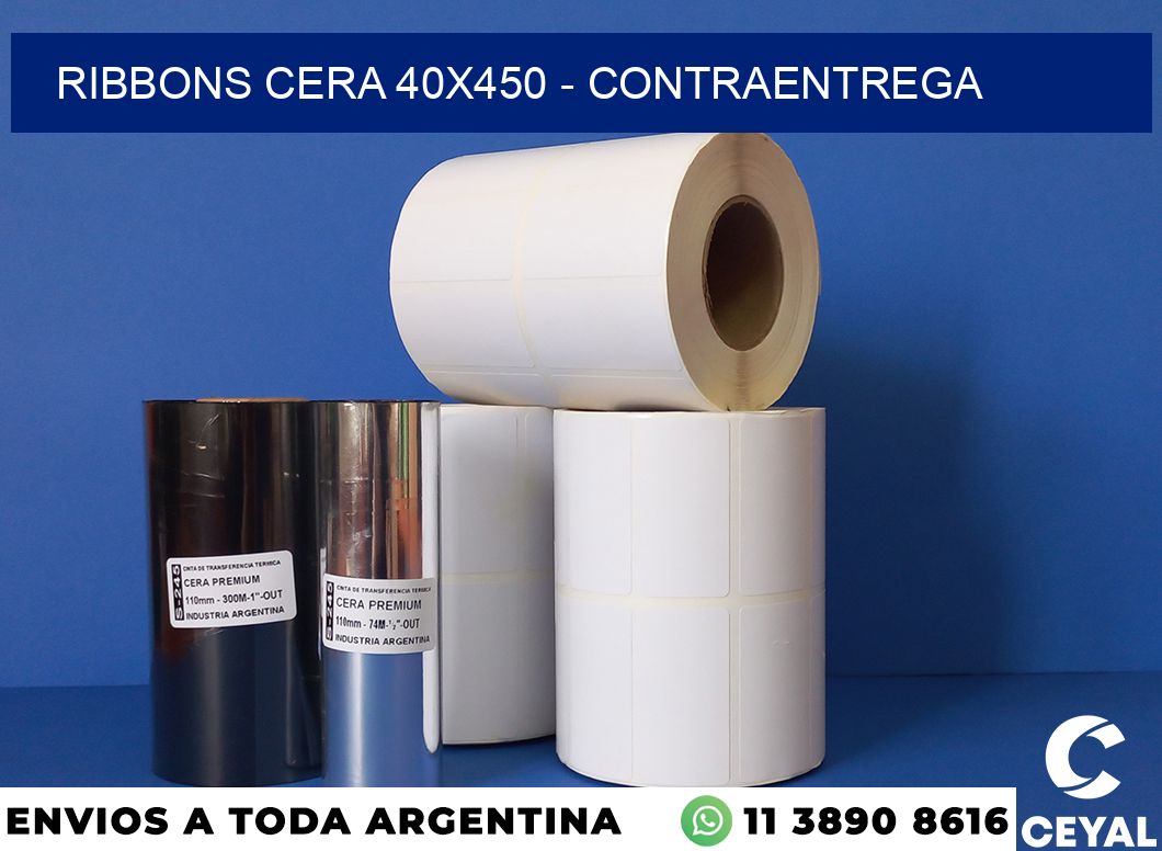 Ribbons cera 40×450 – contraentrega