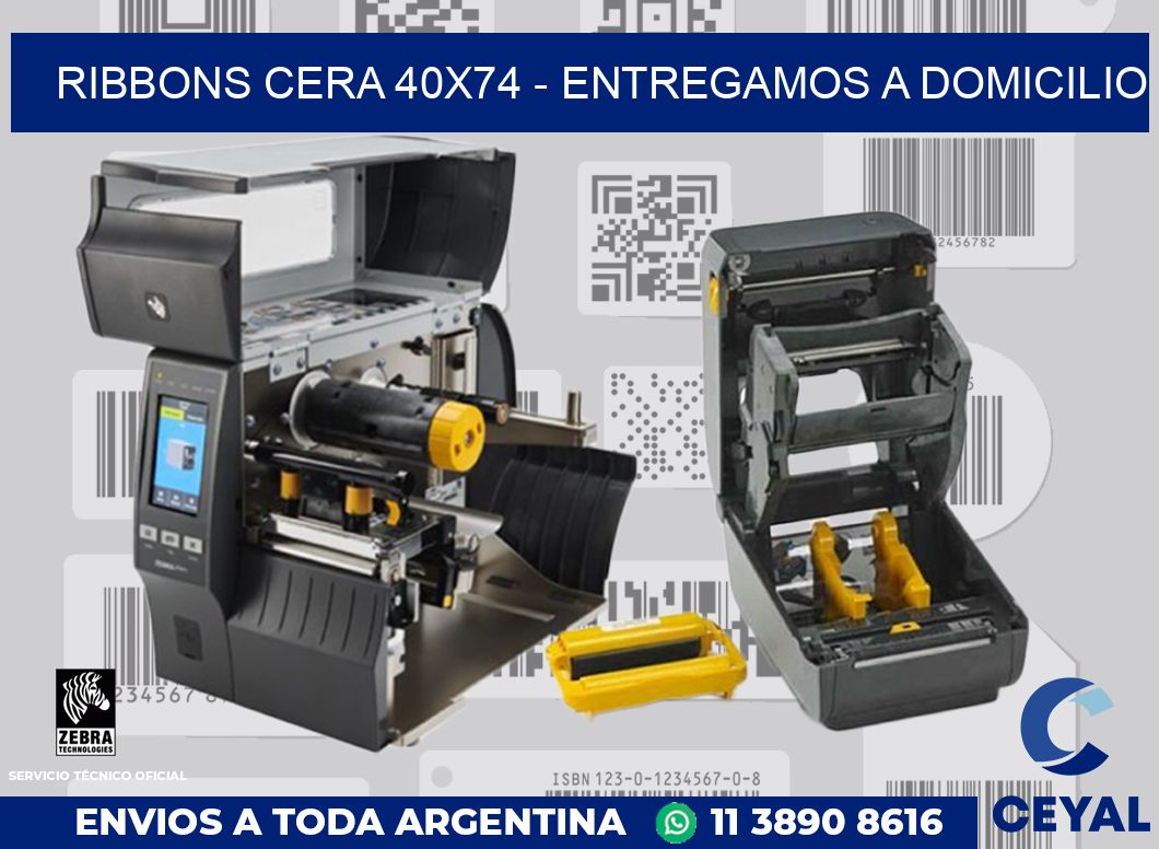 Ribbons cera 40x74 - entregamos a domicilio