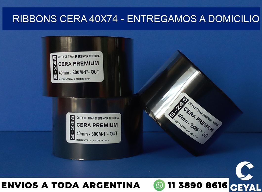 Ribbons cera 40×74 – entregamos a domicilio