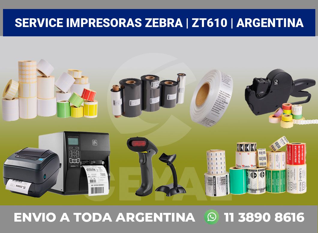 Service impresoras Zebra | ZT610 | Argentina
