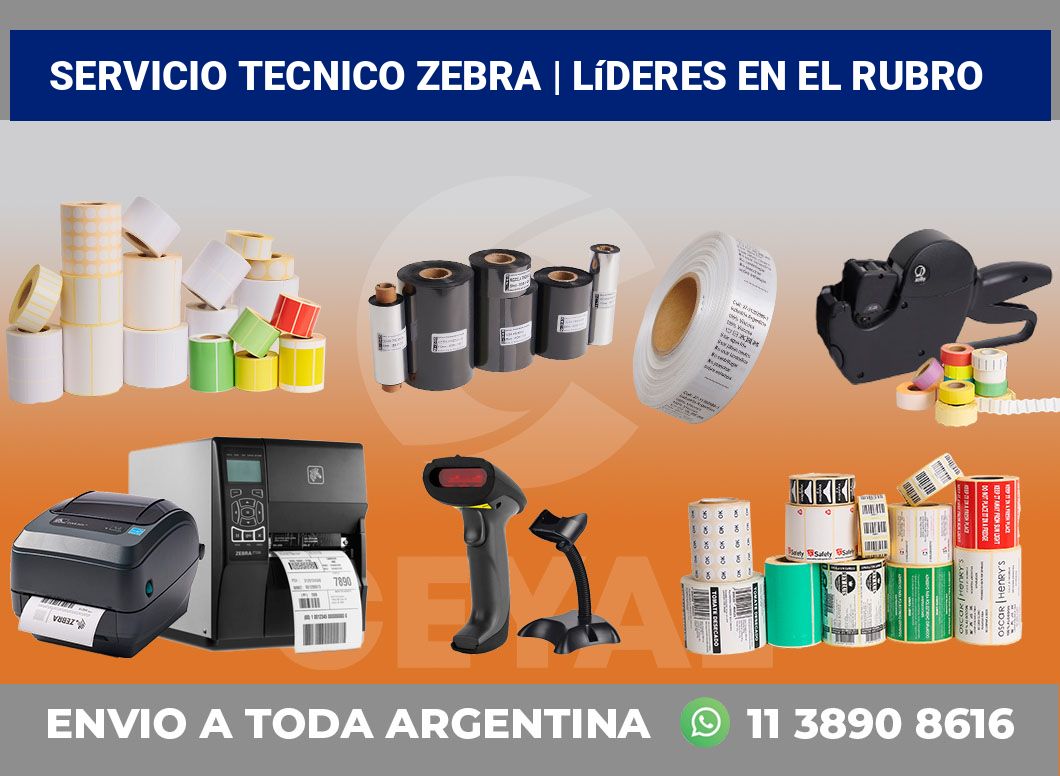 Servicio tecnico Zebra | Líderes en el rubro
