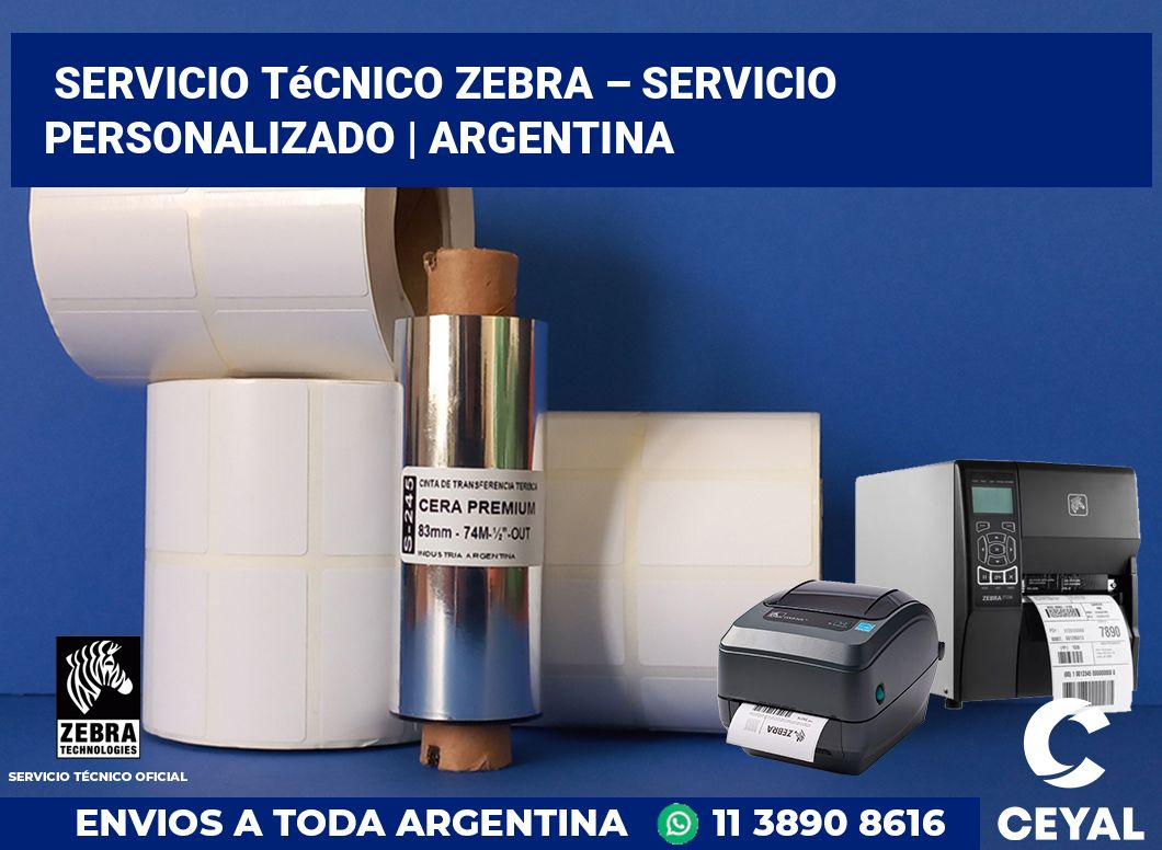 Servicio técnico Zebra – servicio personalizado | Argentina