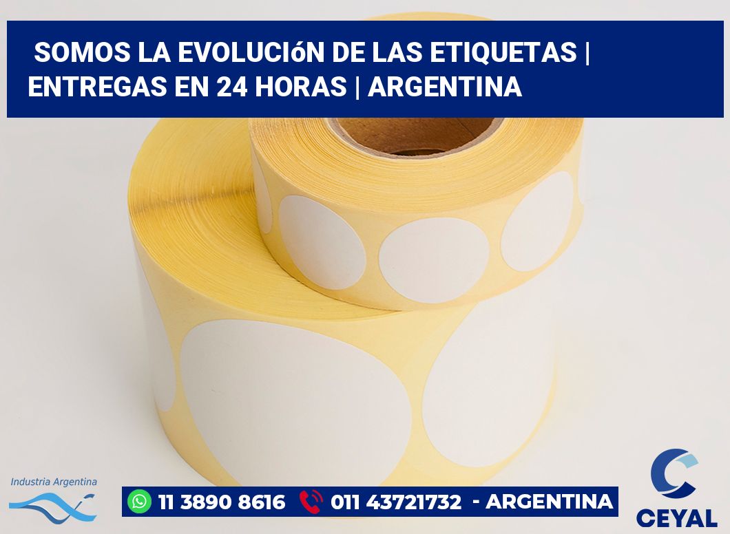 Somos la evolución de las etiquetas | Entregas en 24 horas | Argentina