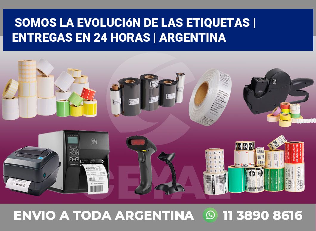 Somos la evolución de las etiquetas | Entregas en 24 horas | Argentina