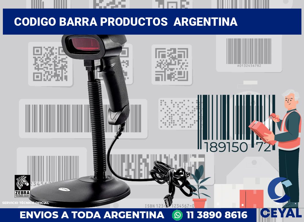 codigo barra productos argentina