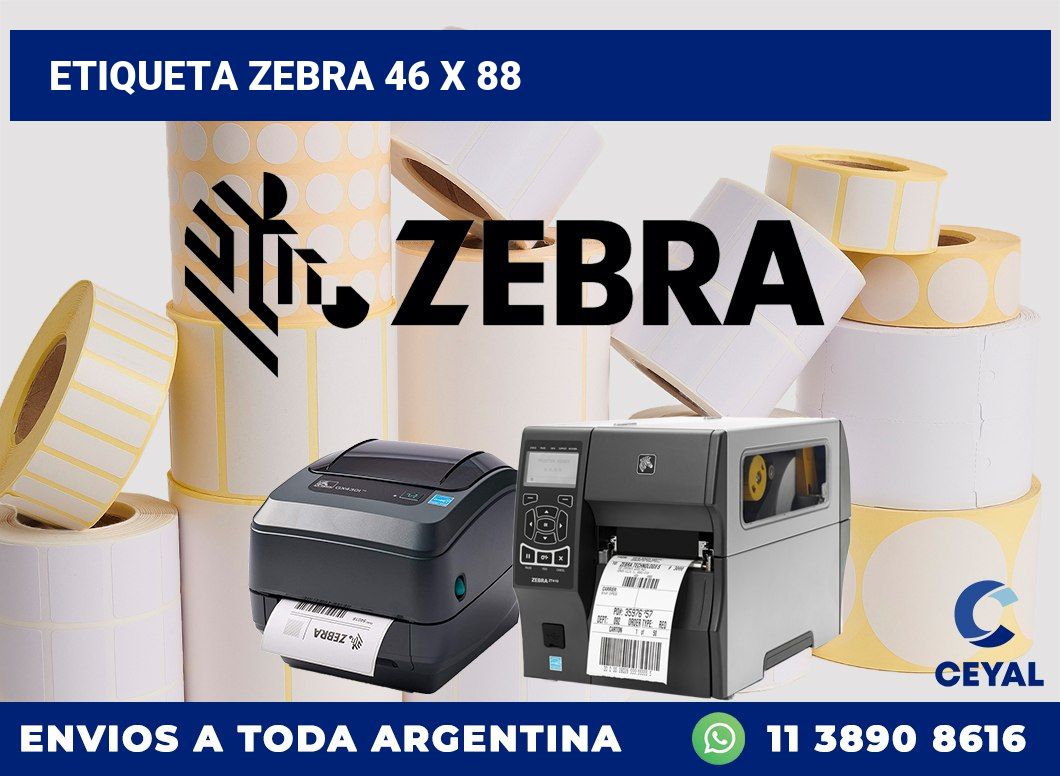 etiqueta zebra 46 x 88