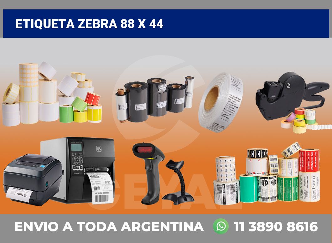 etiqueta zebra 88 x 44