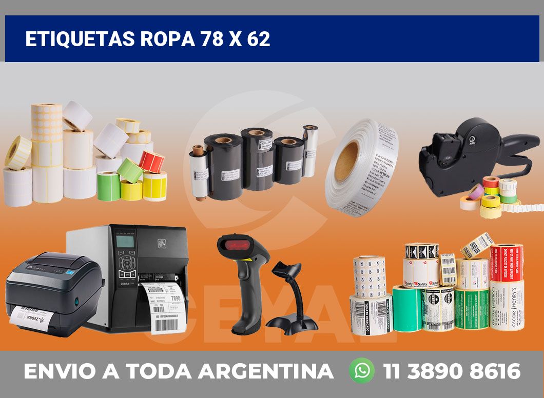 etiquetas ropa 78 x 62