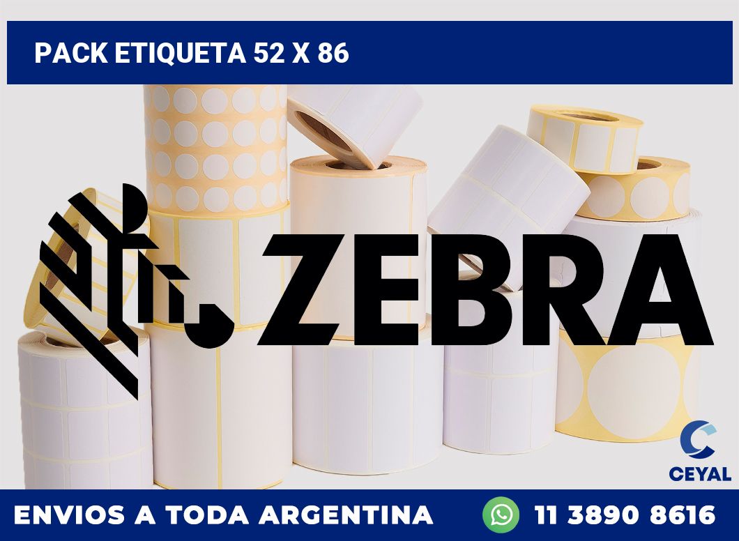 pack etiqueta 52 x 86