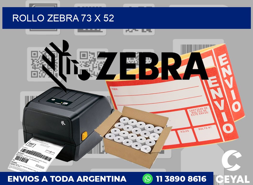 rollo zebra 73 x 52