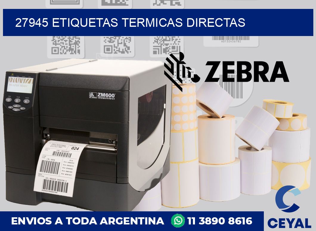 27945 Etiquetas termicas directas