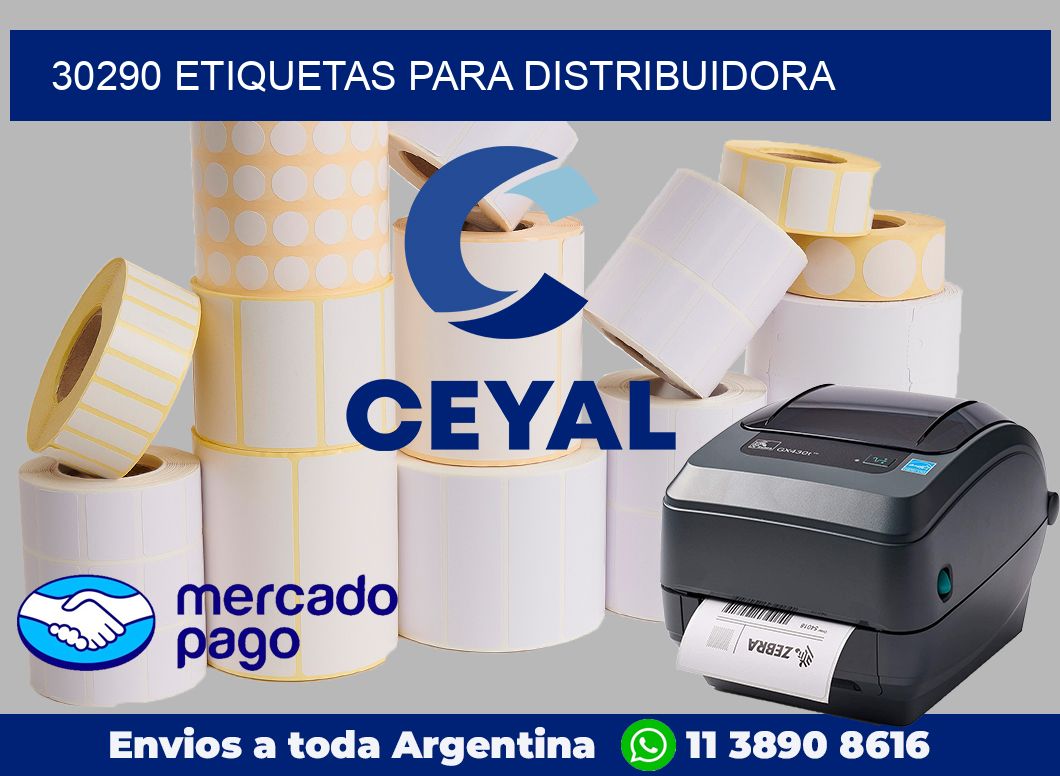 30290 Etiquetas para distribuidora