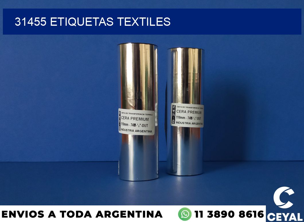 31455 etiquetas textiles