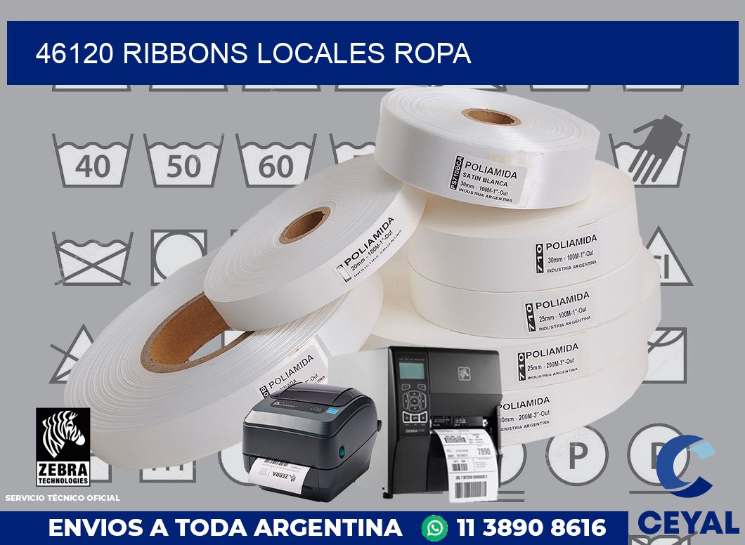 46120 ribbons locales ropa