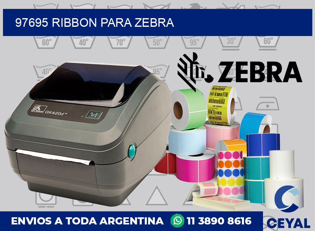 97695 ribbon para zebra