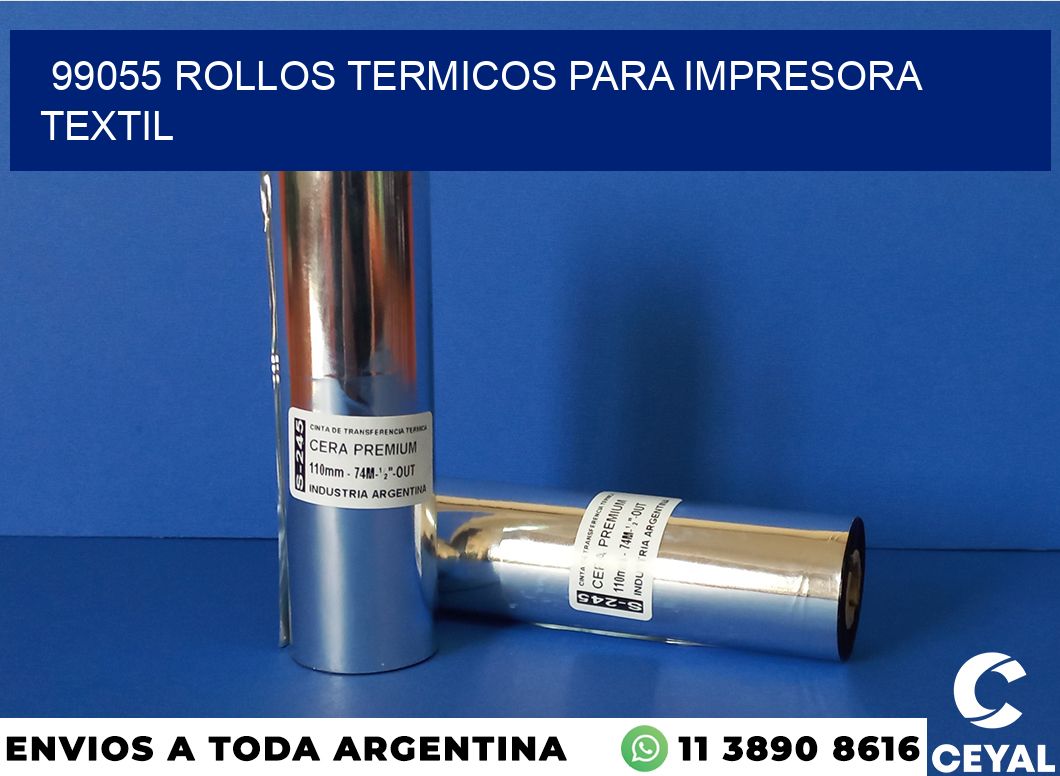 99055 rollos termicos para impresora textil