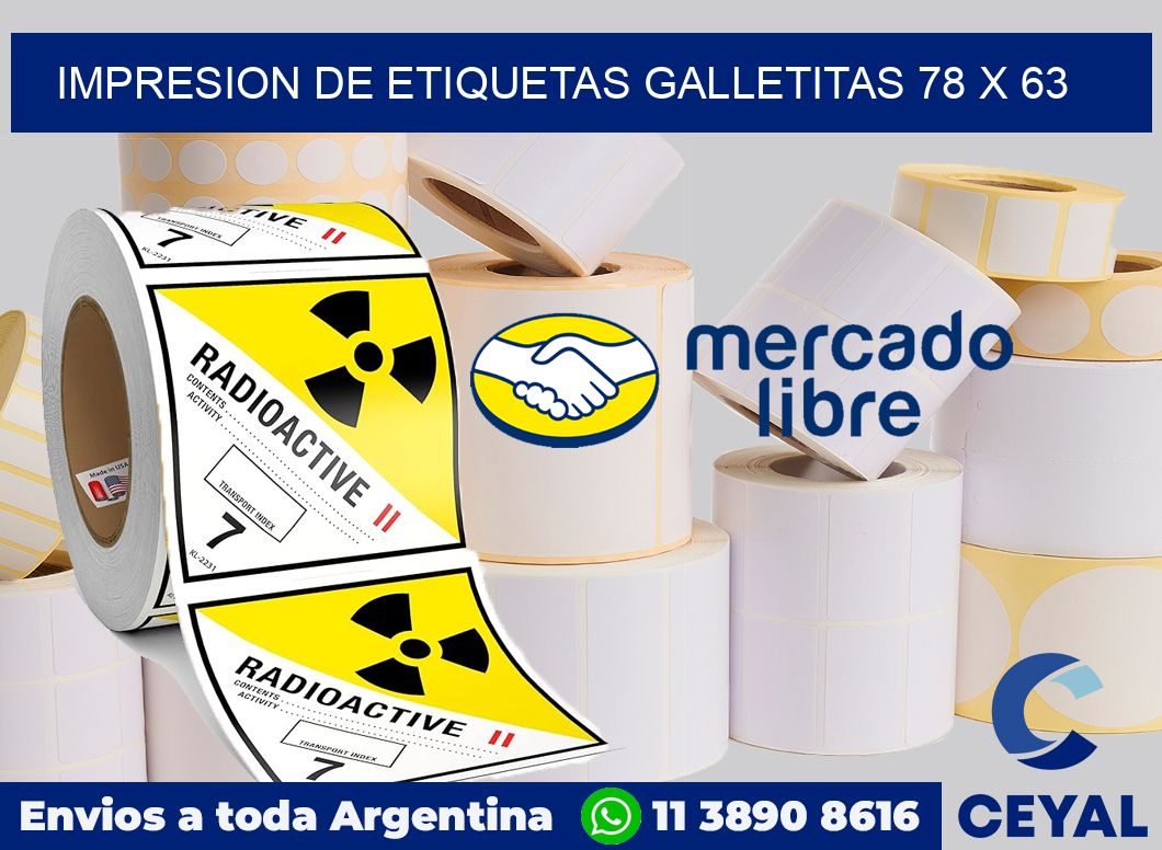 Impresion de etiquetas galletitas 78 x 63