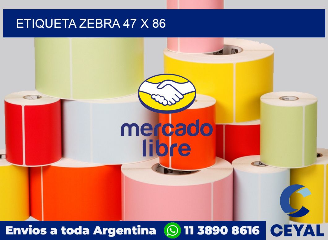 etiqueta zebra 47 x 86