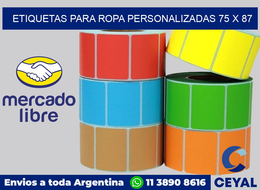etiquetas para ropa personalizadas 75 x 87