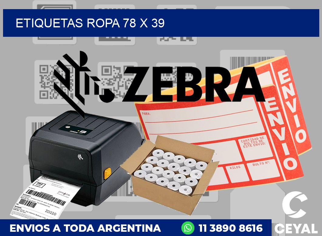 etiquetas ropa 78 x 39