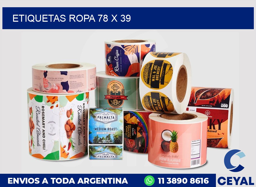 etiquetas ropa 78 x 39