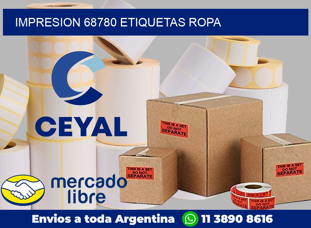 impresion 68780 etiquetas ropa